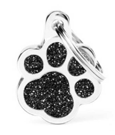 MY FAMILY Big Paw Glitter ID Tag