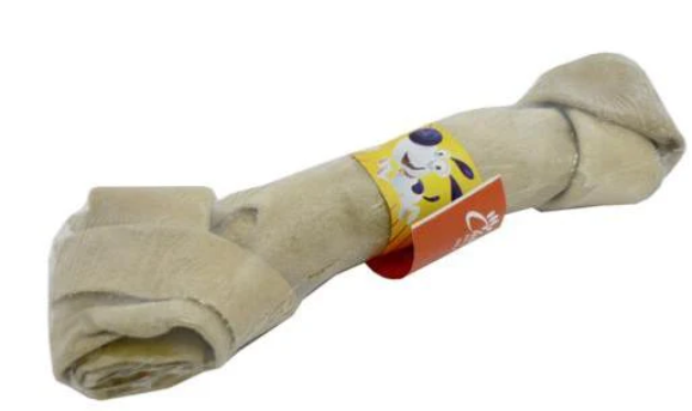 Rawhide Knotted Bone 6-6.5&quot;