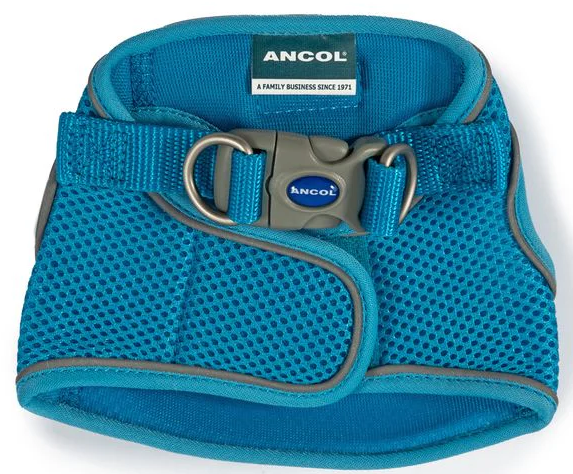 Ancol Viva  Dog Harness  Mesh Step-In - Blue