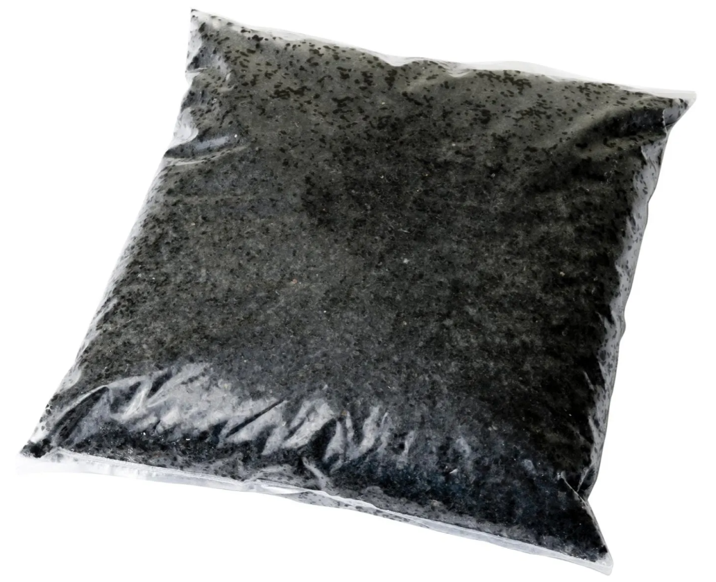 Jet Black Glass Fine Gravel