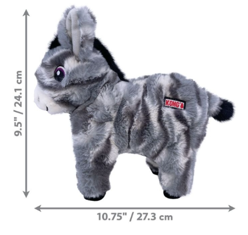 Kong Low Stuff Stripes Donkey Medium