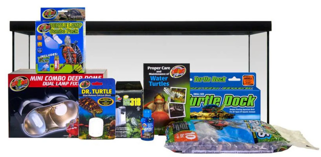 ZooMed Reptihabitat Aquatic Turtle Kit
