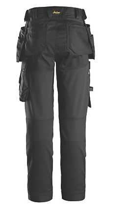 Snickers AllroundWork Womens Stretch Trousers Black