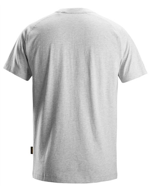 Snickers Logo T-Shirt Grey Melange