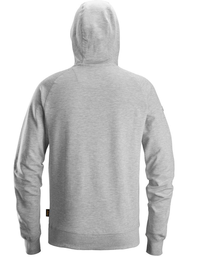 Snickers Logo Hoodie - Grey Melange