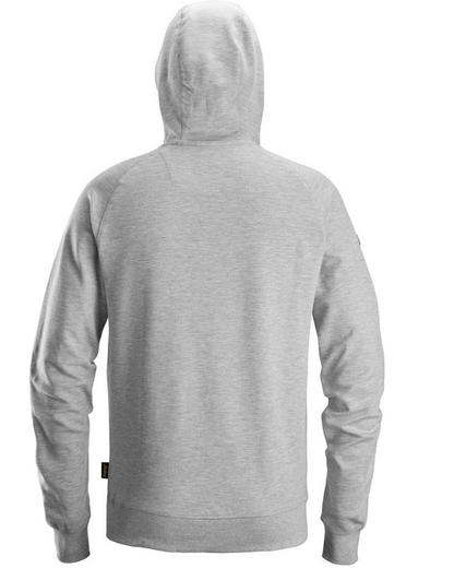 Snickers Logo Hoodie - Grey Melange