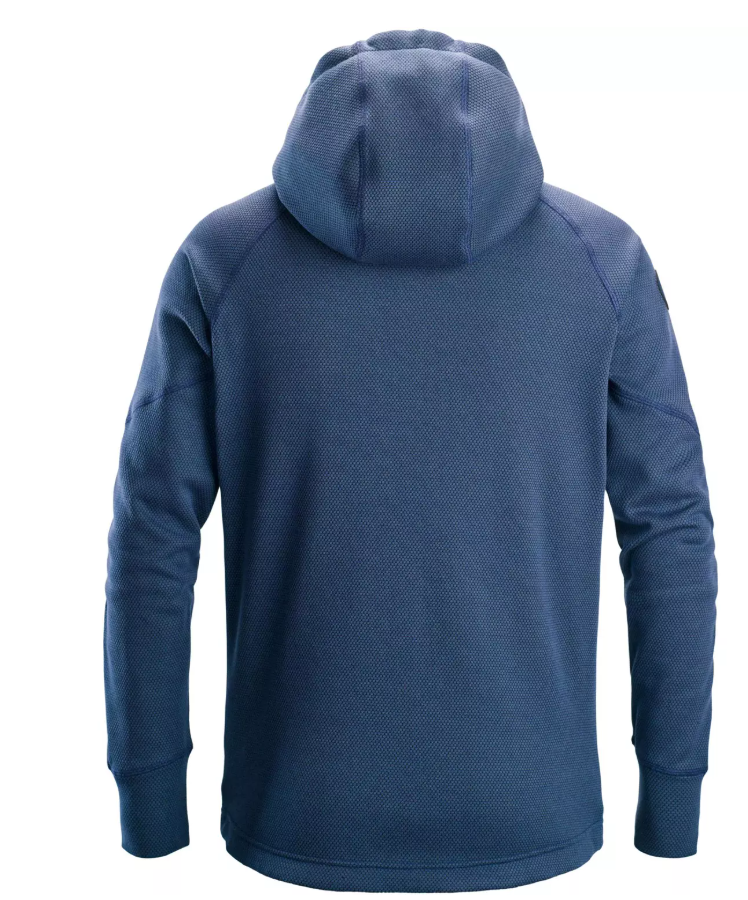 Snickers Fleece Hoodie Full Zip - Deep Blue/Black