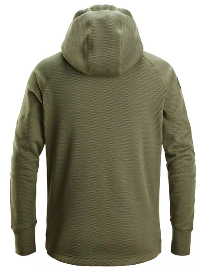 Snickers Fleece Hoodie - Khaki Green/Black