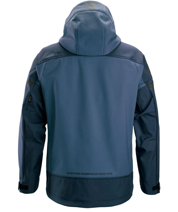 Snickers Hooded Softshell Stretch Jacket - Dark Navy