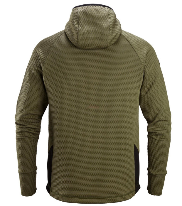 Snickers Midlayer Full Zip Jacket - Khaki Green/Black