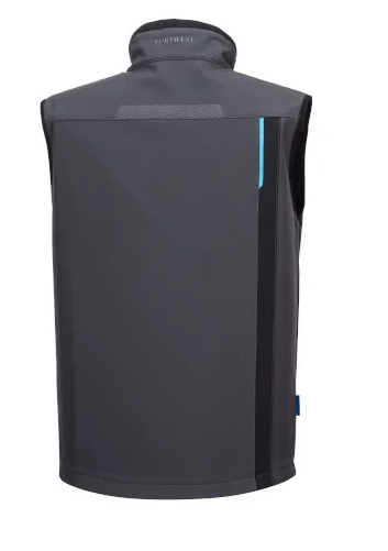 Portwest WX3 Softshell Bodywarmer Metal Grey