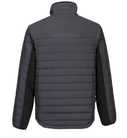 Portwest Hybrid Baffle Jacket Metal Grey