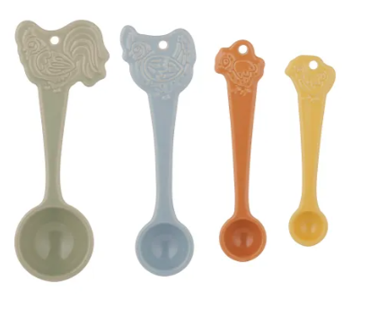 Mason Cash Home To Roost Set 4 Measure Spoons