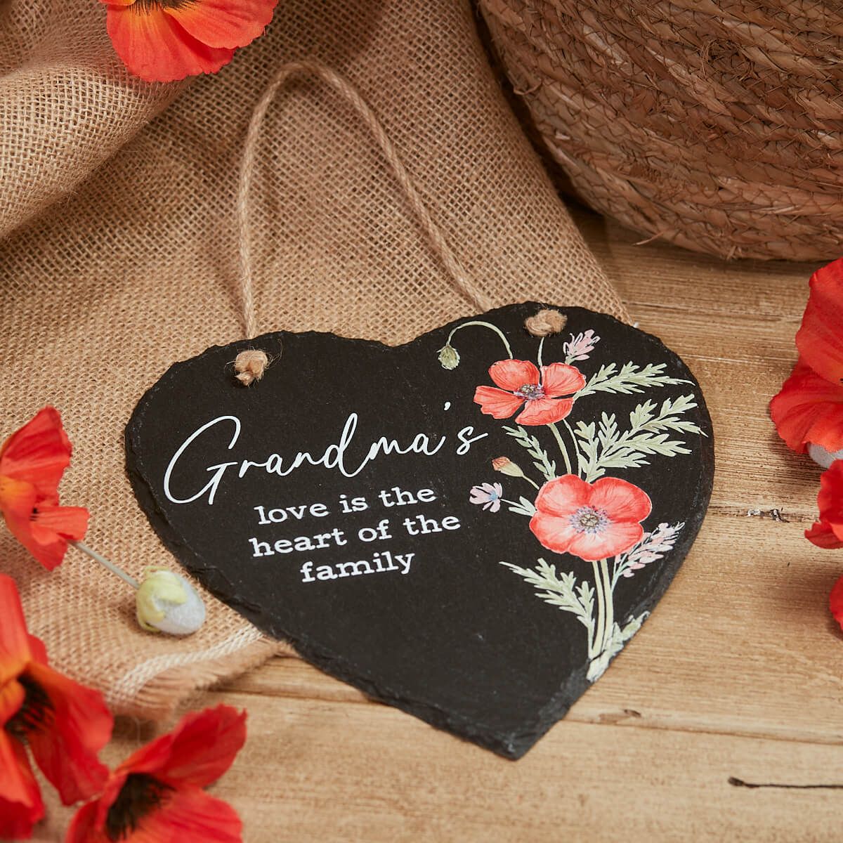 Slate Poppy Grandma&