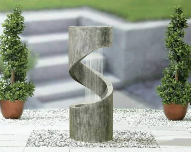 Kelkay Spiral Showers LED Water Feature