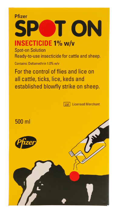 Spot On Yellow (Cattle and Sheep)