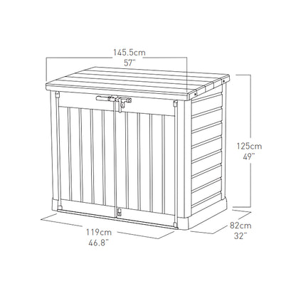 Store It Out Max Anthracite - Outdoor Storage