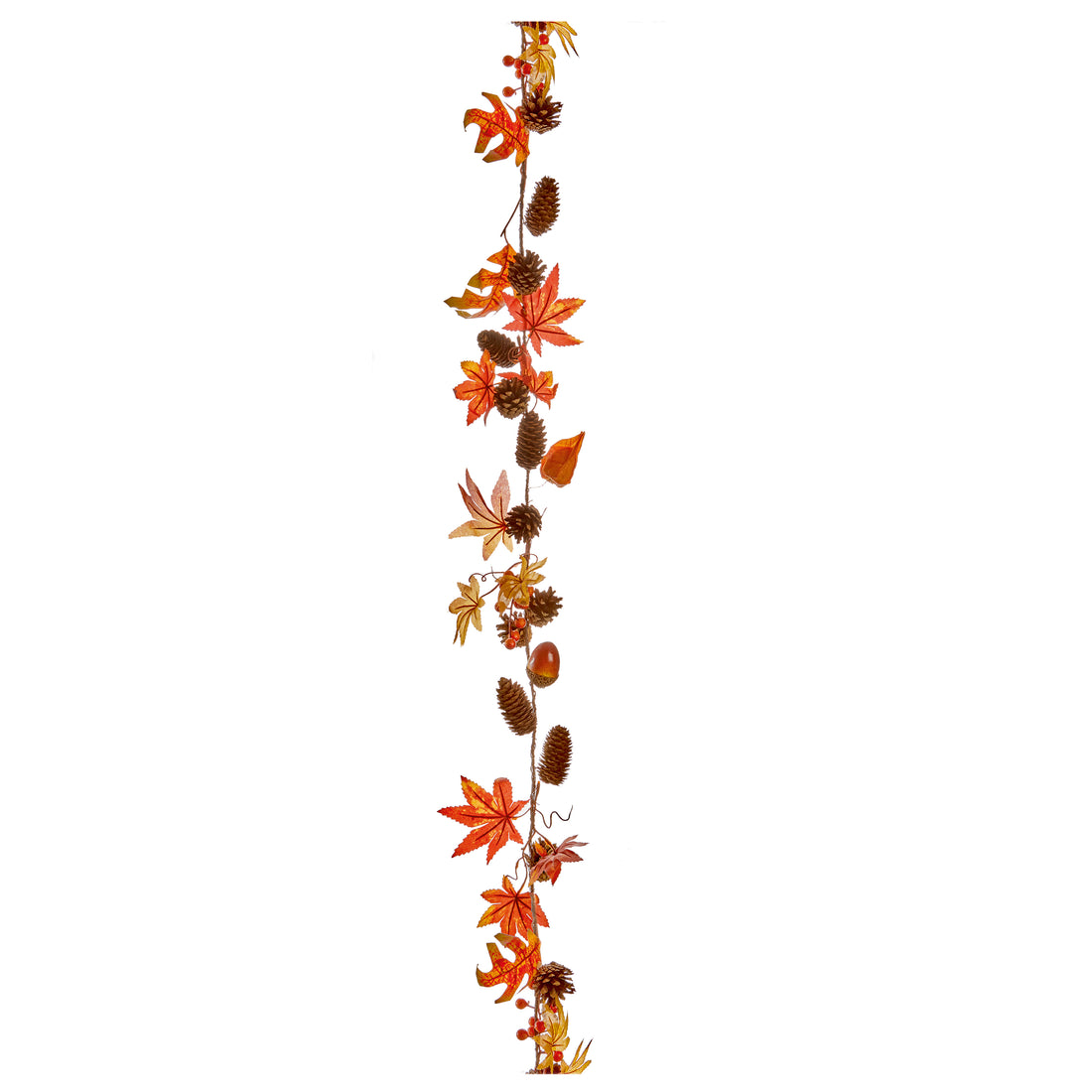 Rustic Cone and Acorn Garland - 1.5m