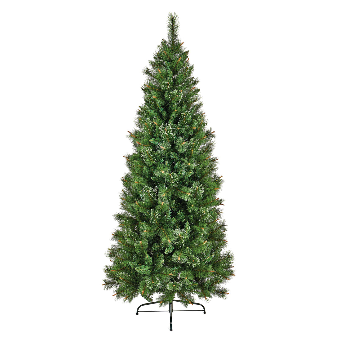 2.4m Ridgemere Slim Pine Christmas Tree