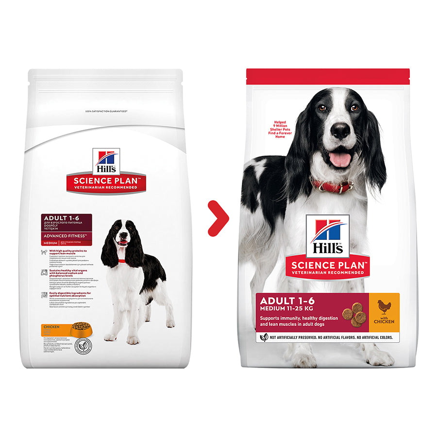 Hills Science Plan Adult Medium Dog Chicken