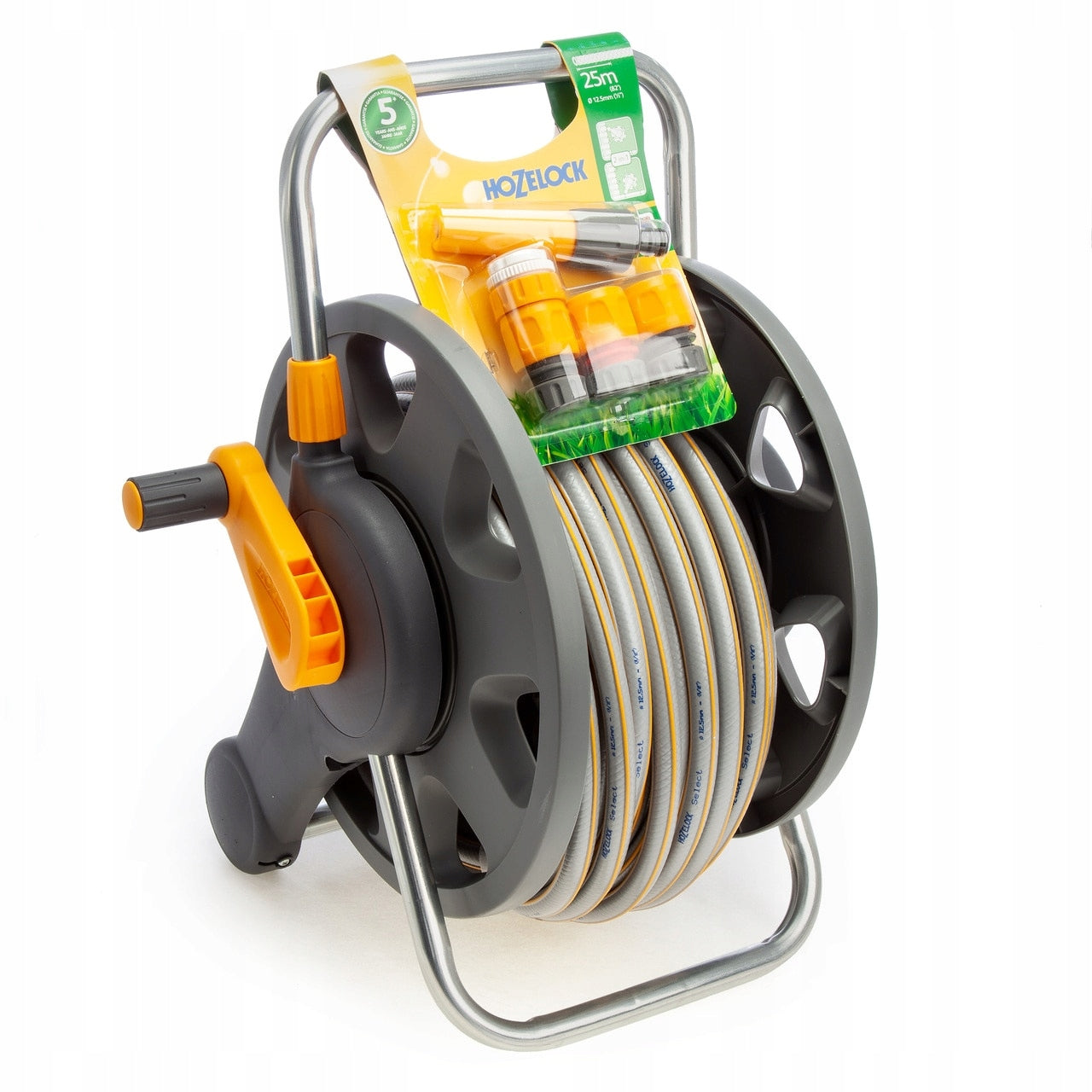 Hozelock 45m Assembled Hose Reel with 25m hose