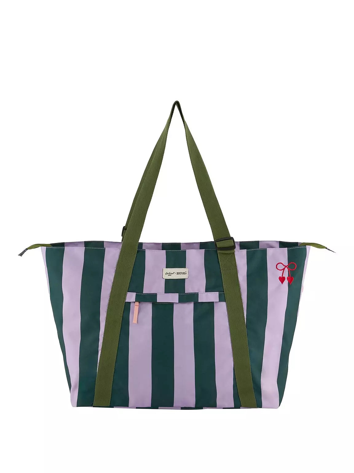 Regatta X Cath Kidston Tote - Lilac &amp; Green Candy Stripe