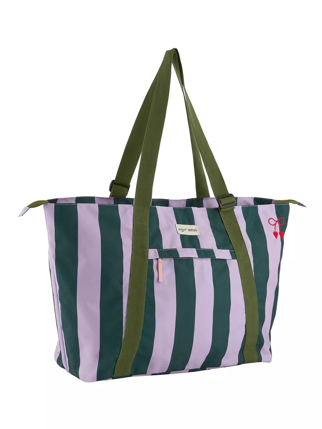 Regatta X Cath Kidston Tote - Lilac &amp; Green Candy Stripe