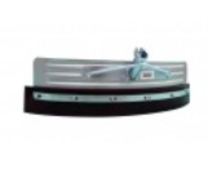 Yard Scraper 70cm 28&quot; Galv Curved