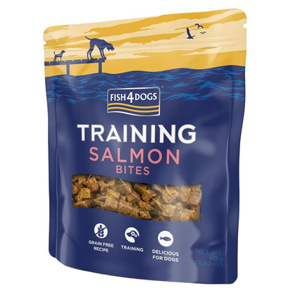Fish4Dogs Training Adult Salmon Bites 80g