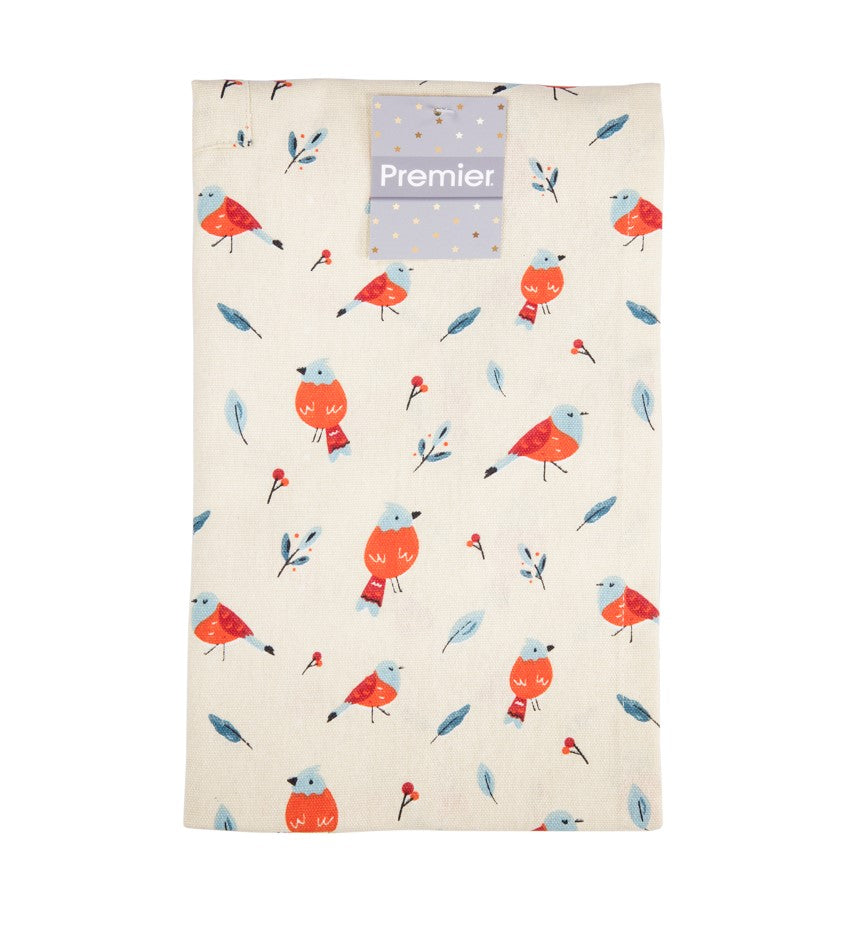 Adult Red Robin Apron W-front