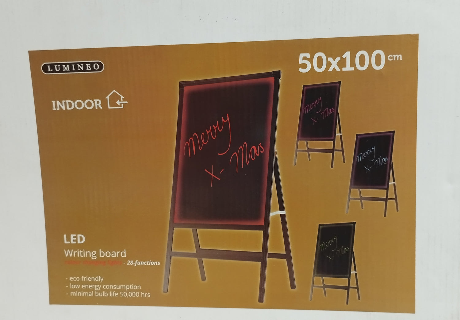 Colour Changing Led Writing Board A-stand
