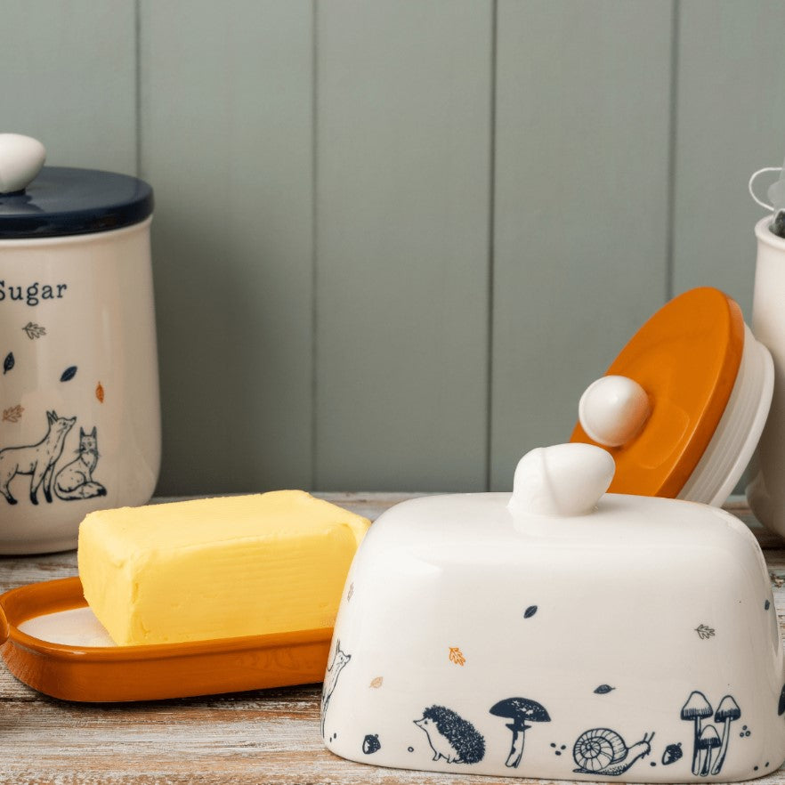 Price & Kensington Woodland Butter Dish