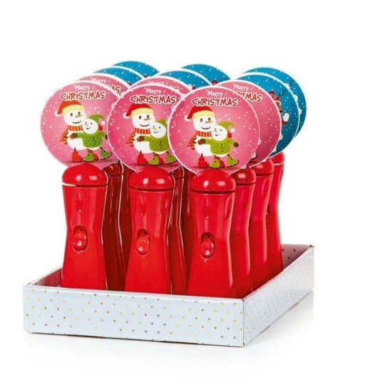 Lit Christmas Character Spinner - 22cm
