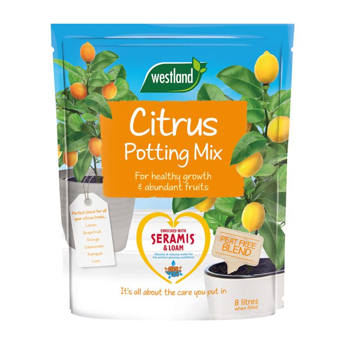 Westland Citrus Potting Peat Free Compost Mix - 8L