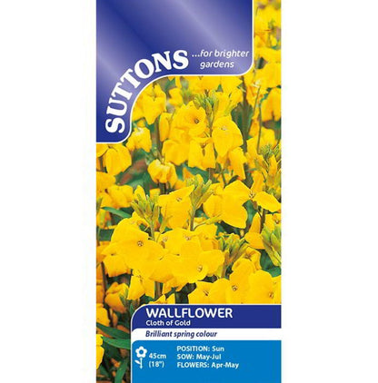 Wallflower Cloth of Gold Wildflower Seeds