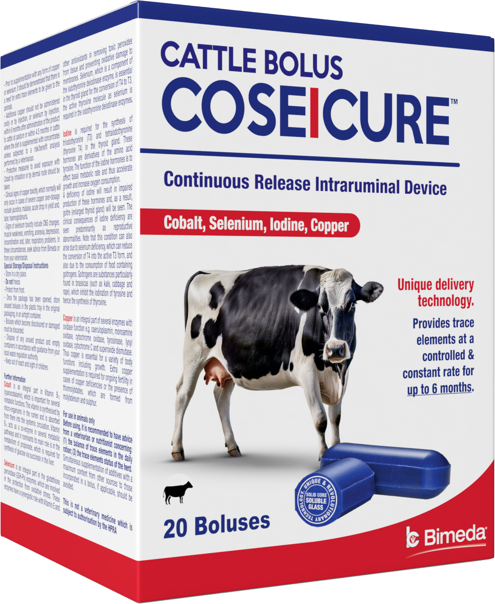 CoseIcure Bolus for Cattle - Single Bolus