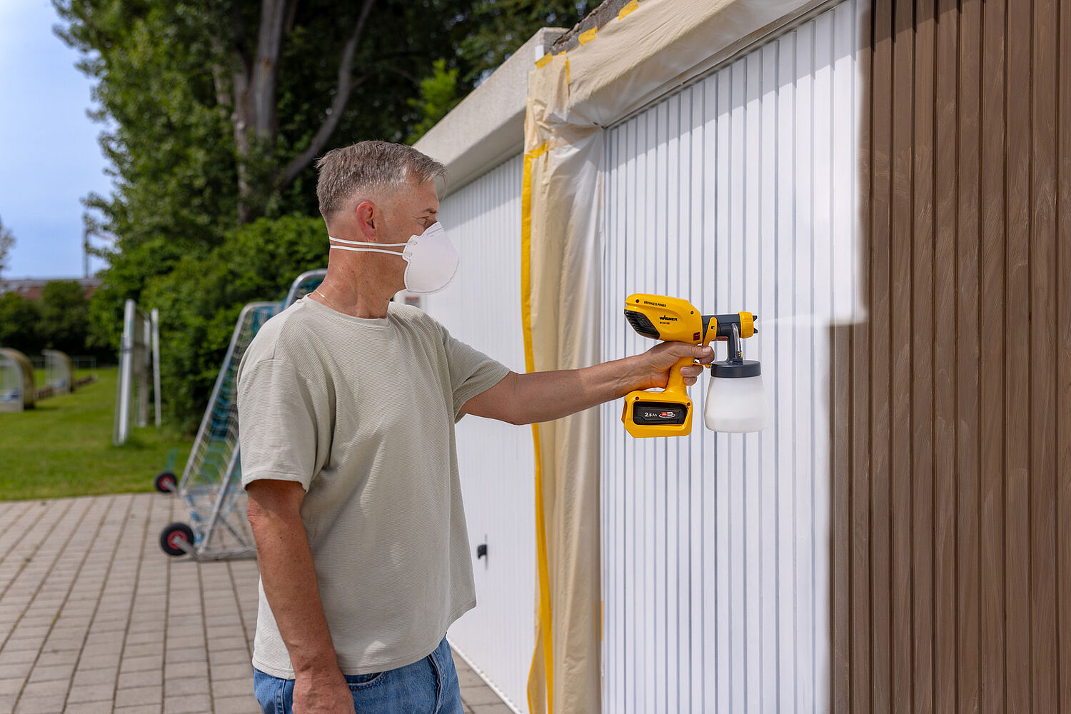 Wagner W250 18V Wood &amp; Metal Paint Spray Gun (Bare Unit)