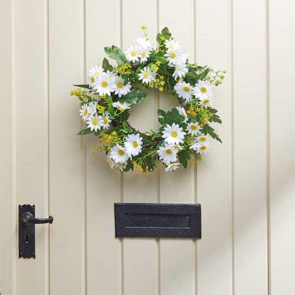 Daisy Whirl 40 Cm Wreath