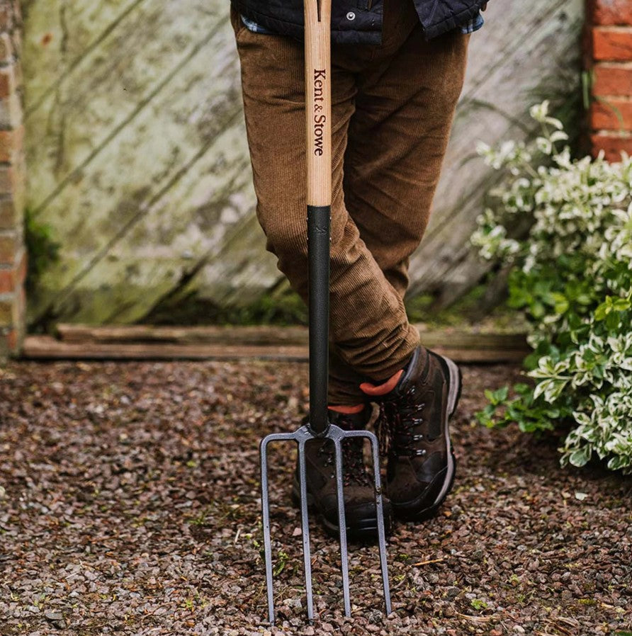 Kent &amp; Stowe Carbon Steel Digging Fork