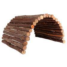 Bark Rabbit Bridge Flexible Rabbits Bark Wood 65 ? 40 Cm – homeland-ie