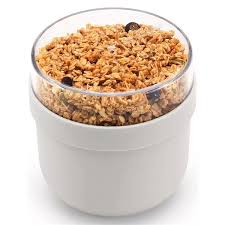 Brabantia Make &amp; Take Breakfast Bowl - 0.5L - Light Grey