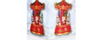 Animated Musical Carousel - 23cm