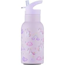 Believe Water Bottle with Flip Straw - 350ml