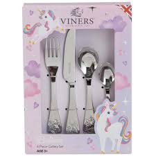 Believe 4 Piece Kids Cutlery Set