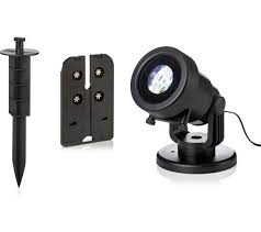 LED Projector with 6 Slides - 2 Halloween &amp; 3 Xmas