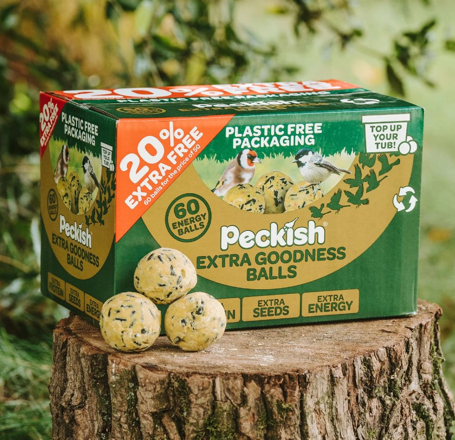 Peckish Extra Goodness Energy Ball - Box of 50 &amp; 20% Free