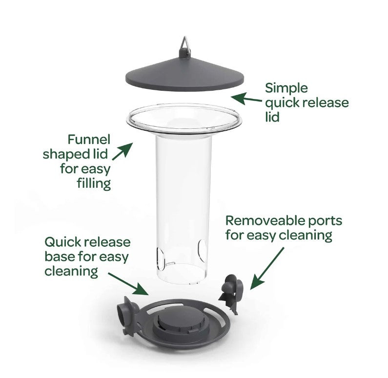 Peckish Funnel Seed Feeder