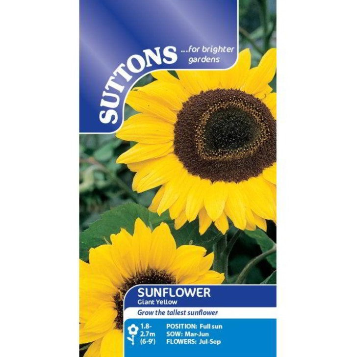 Sunflower Giant Yellow Flower Seeds