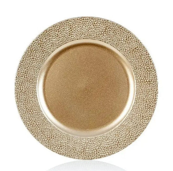 Beaded Detail Charger Plate - 33cm