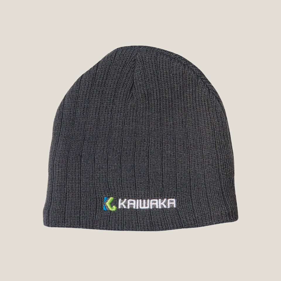 Kaiwaka Unisex Cable Knit Beanie Grey